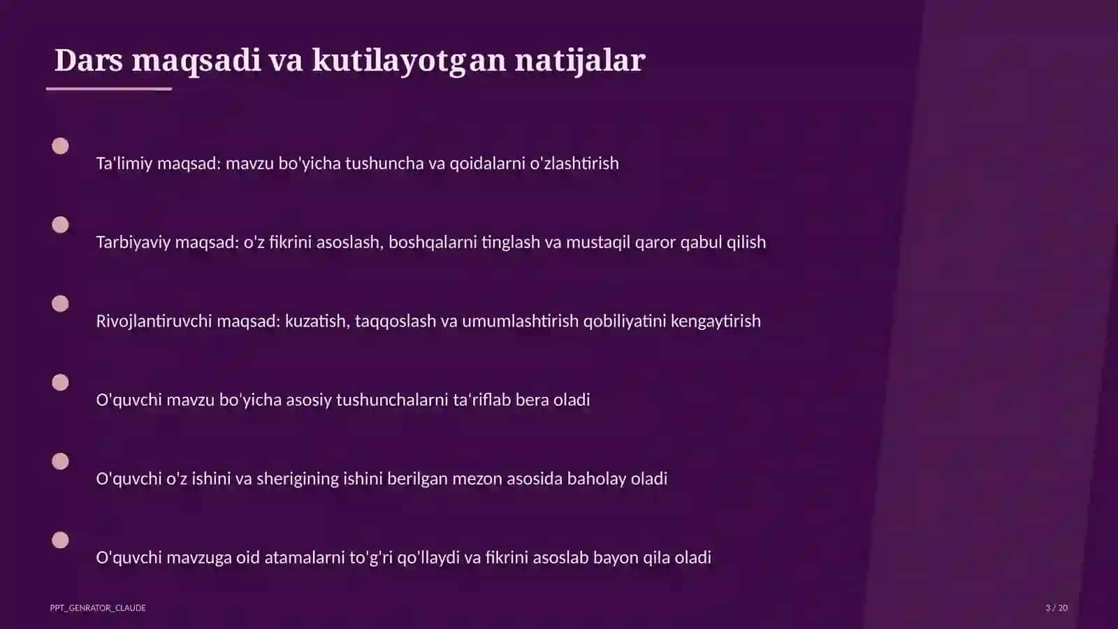 Tabaqalashtirilgan ta'lim: differensiatsiya 3