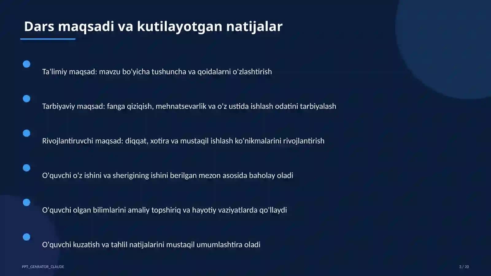 Sonli tengsizliklar va ularning xossalari (8-sinf) 3