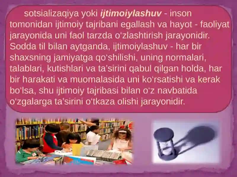 Shaxsiy taraqqiyot 3