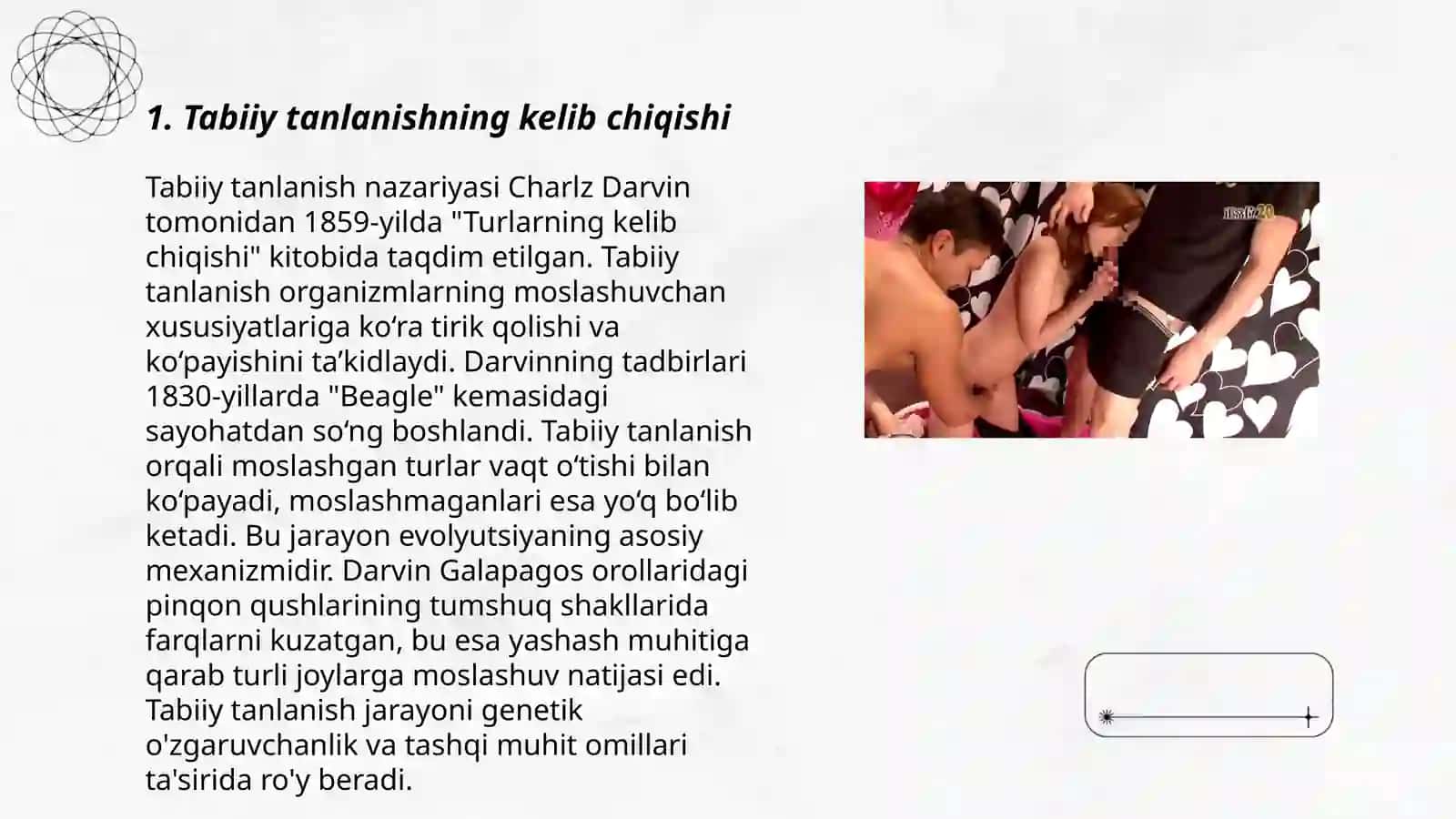 Tabiiy va jinsiy tanlanish nazariyalari 3