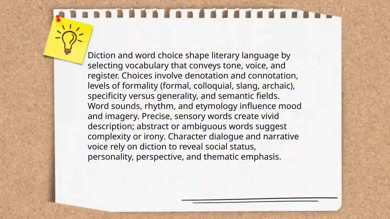 Literary language 3