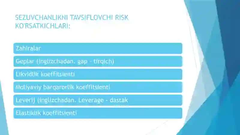 BOZOR RISKLARINI BOSHQARISH 3