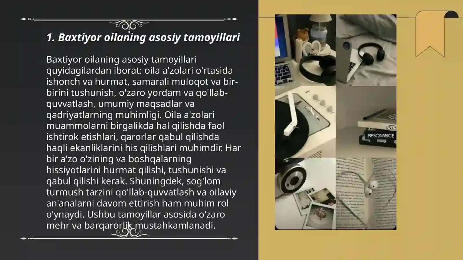 Shayx Muxammad Sodiq Muxammad Yusufning "Baxtiyor oila" asarida islom qadriyatlarining talqini 3