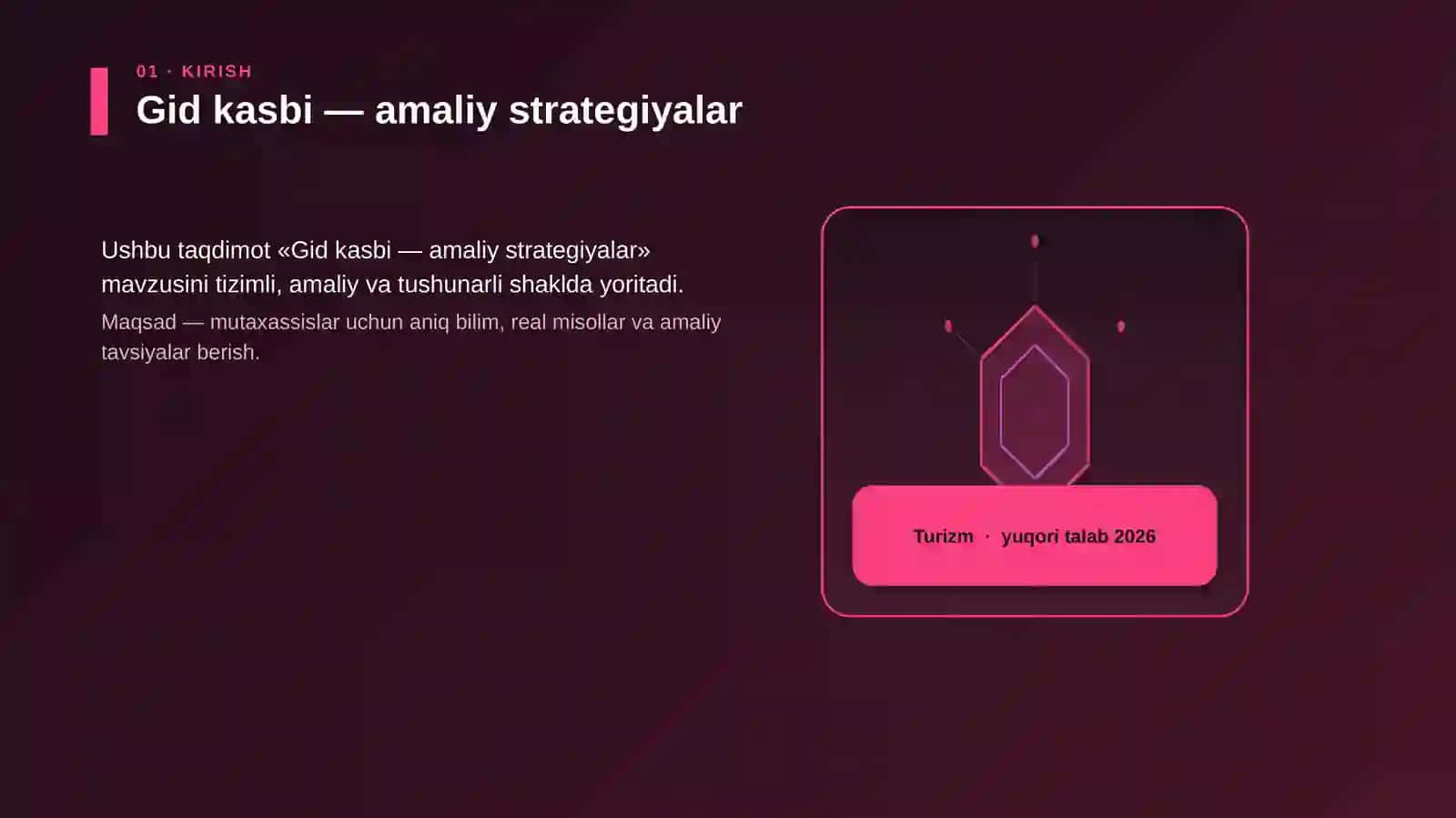 Gid kasbi — amaliy strategiyalar 3