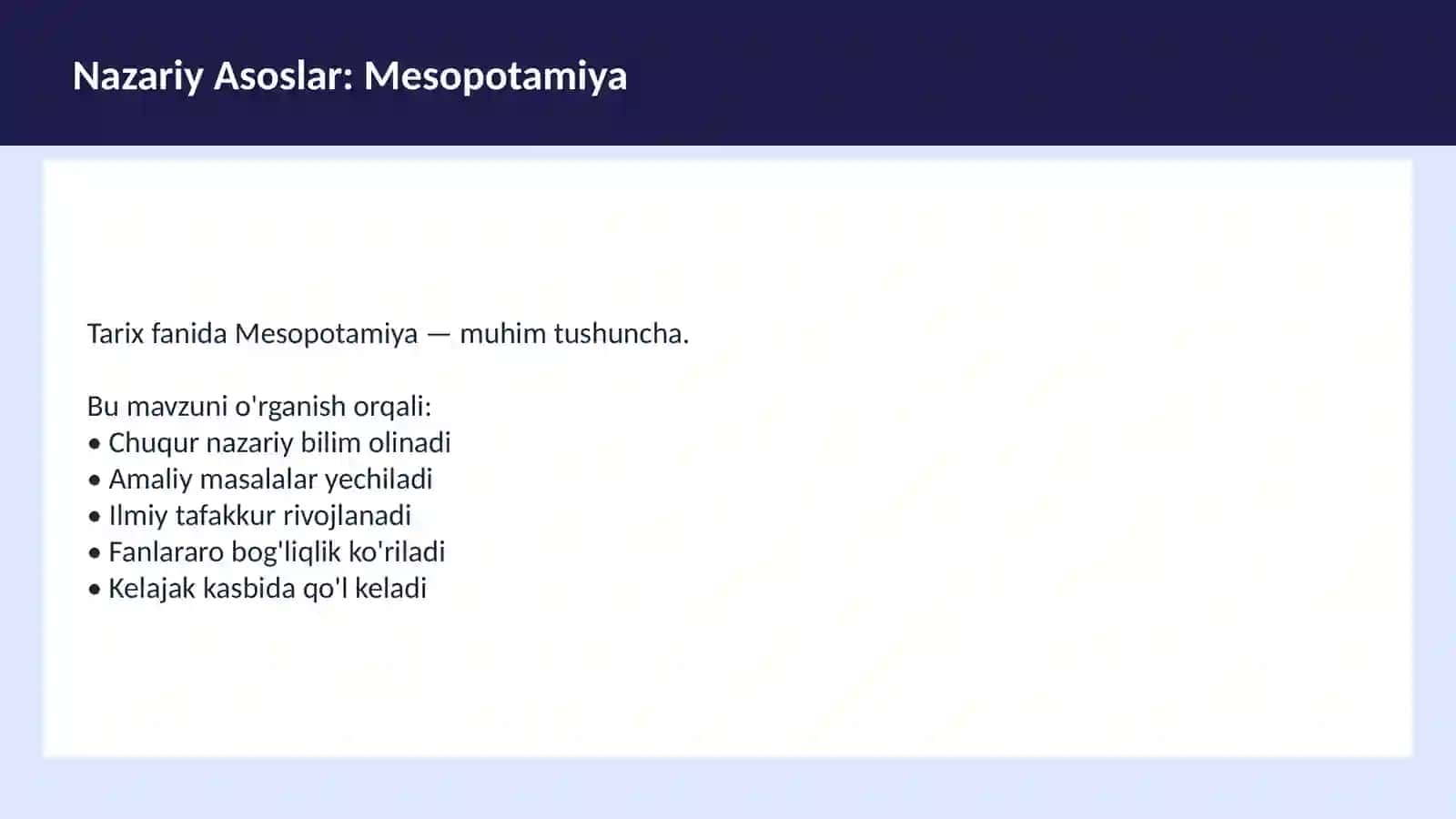 TARIX Qadimgi Sharq 3