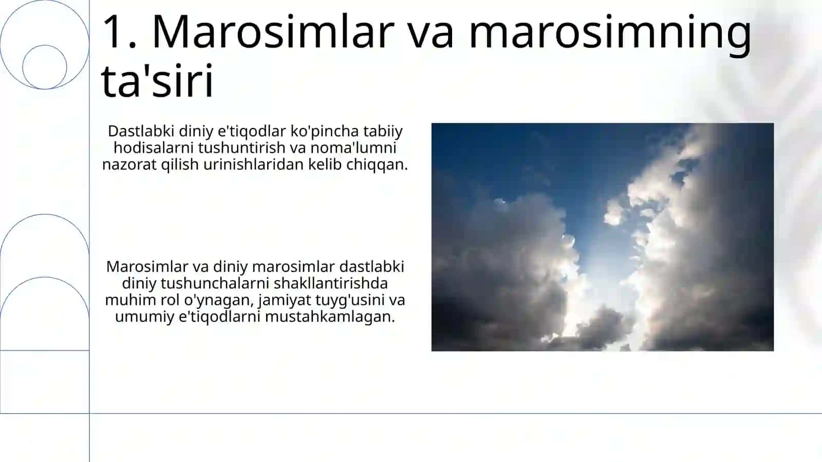 Dastlabki diniy eʼtiqod tushunchalarning paydo boʻlishi 3
