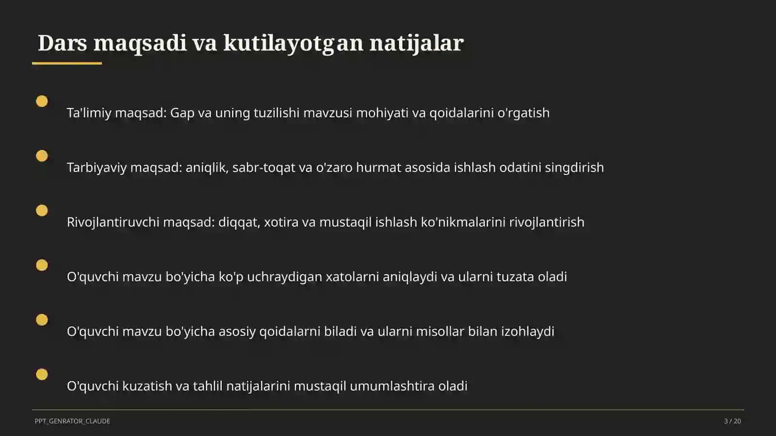 Ona tili va o'qish (1-sinf) 3