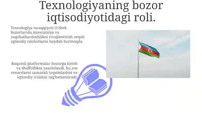 O'zbekistonda iqtisodiy islohatlarni amalga oshirish, bozor munosabatlarining shakllanishi 3