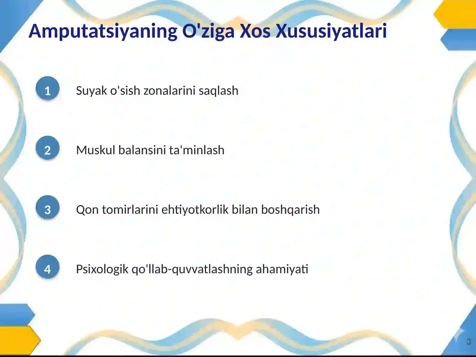 Bolalarda Amputatsiya va Suyak Patologiyalari: Jarrohlik Yondashuvlar 3