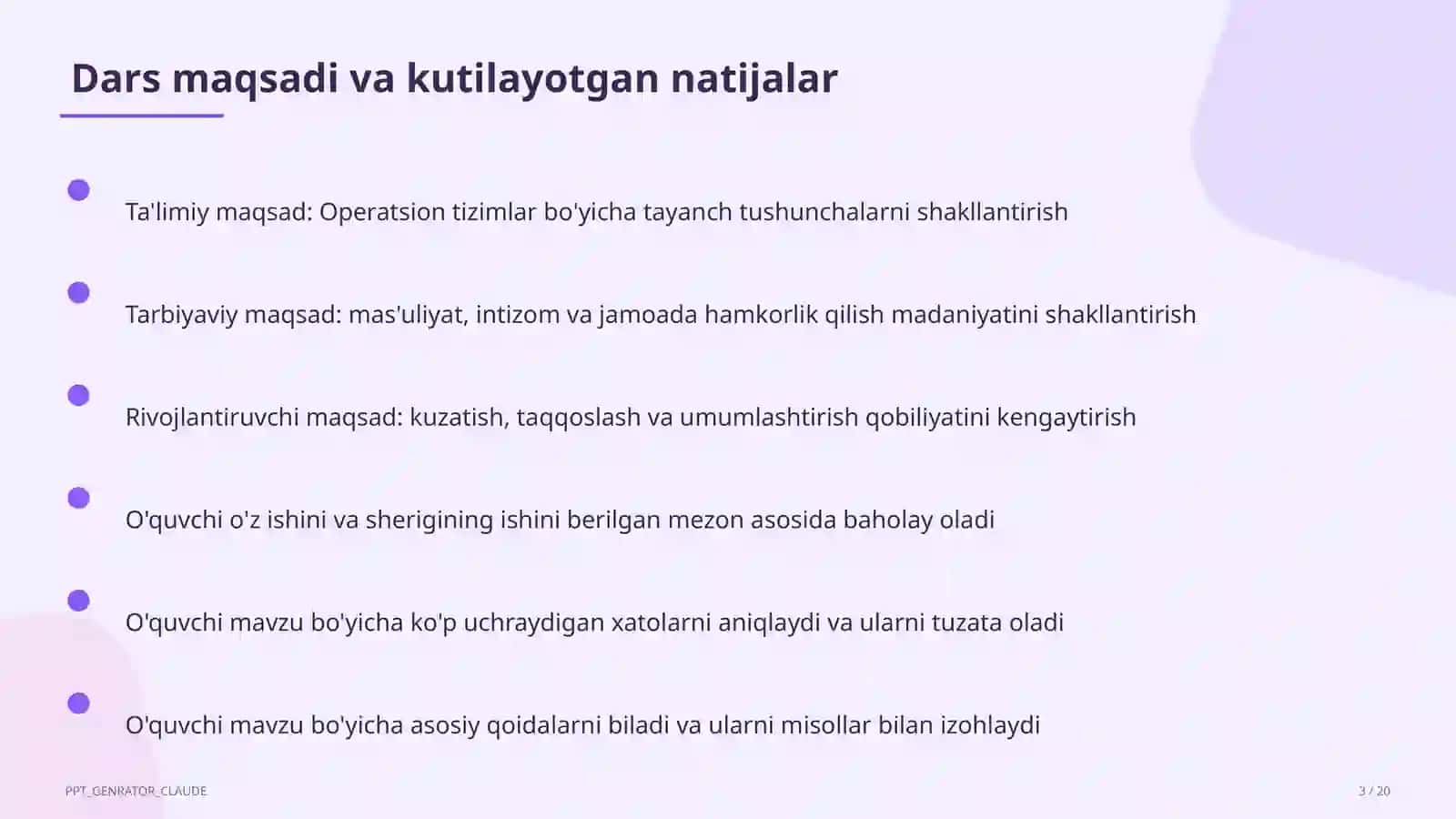 Operatsion tizimlar (6-sinf) 3