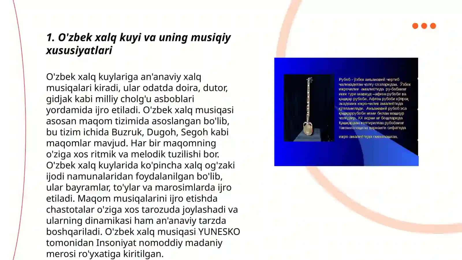 O'zbek xalq kuyi rok qashqarcha asarni musiqiy tahlil badiiy tahlil qilish o'zbek xalq musiqasi haqida ma'lumot berish mohir nay cholg'u ijrochisi haqida ma'lumot 3