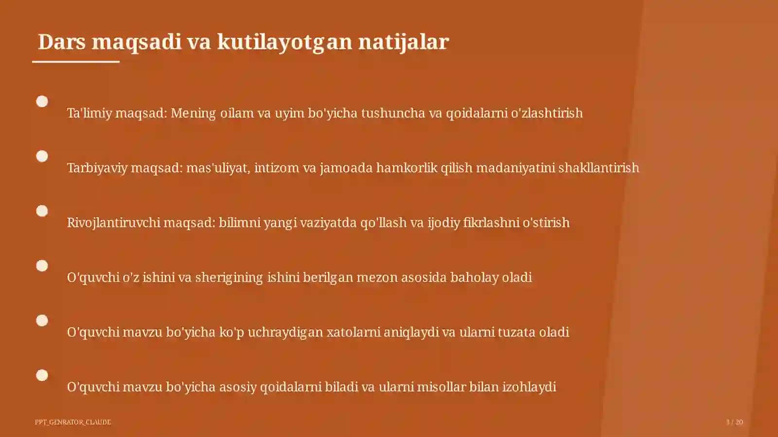 Mening oilam va uyim (1-sinf) 3