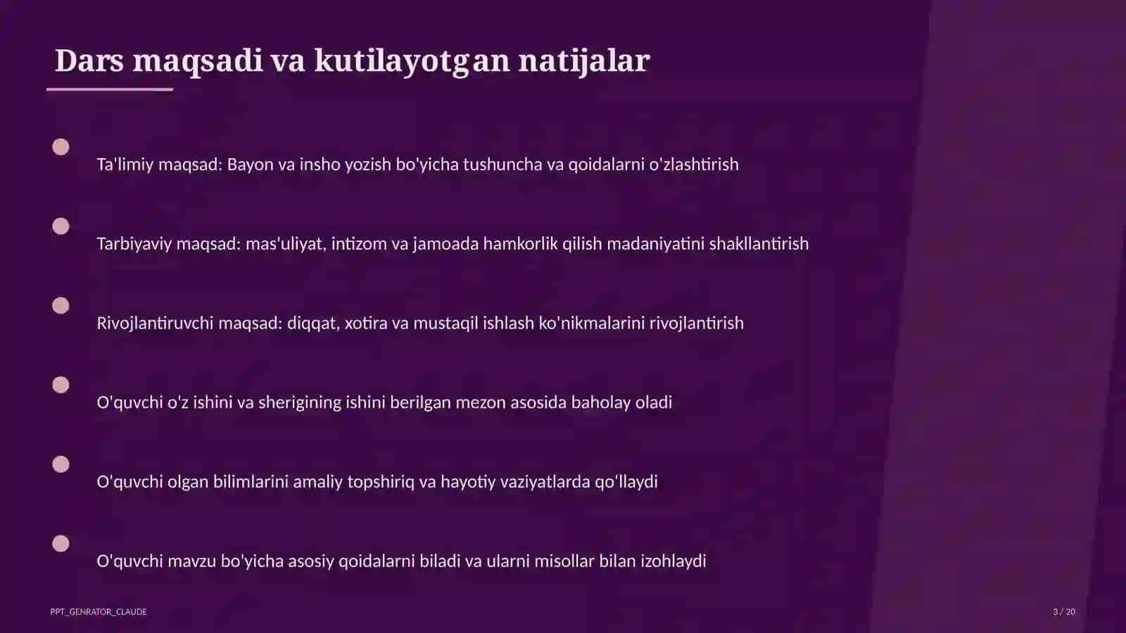 Bayon va insho yozish (4-sinf) 3