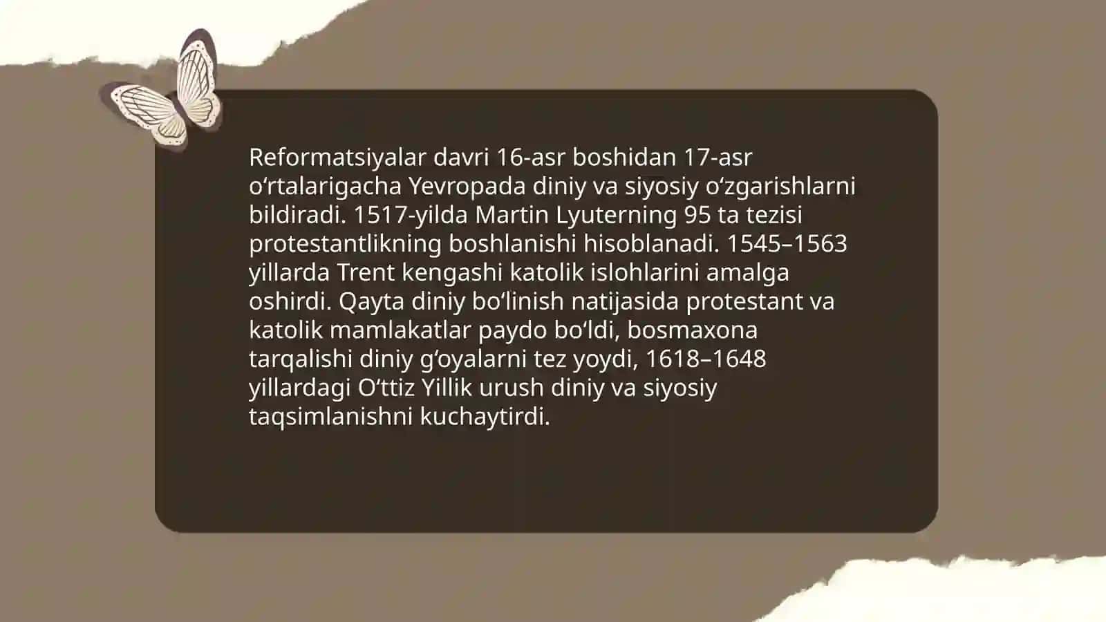 Reformatsiyalar davri 3