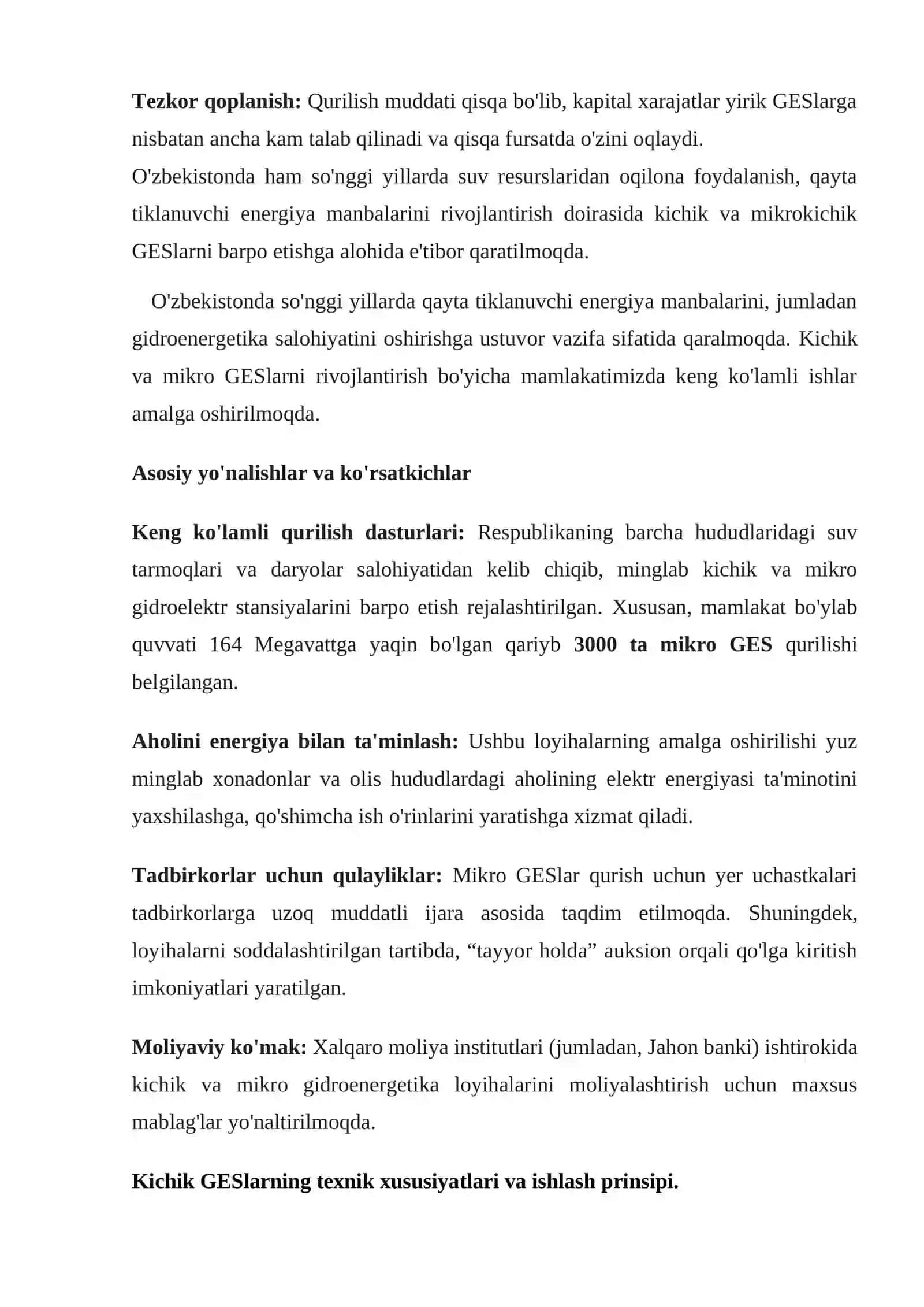 Kichik gidroelektr stansiyalar 3
