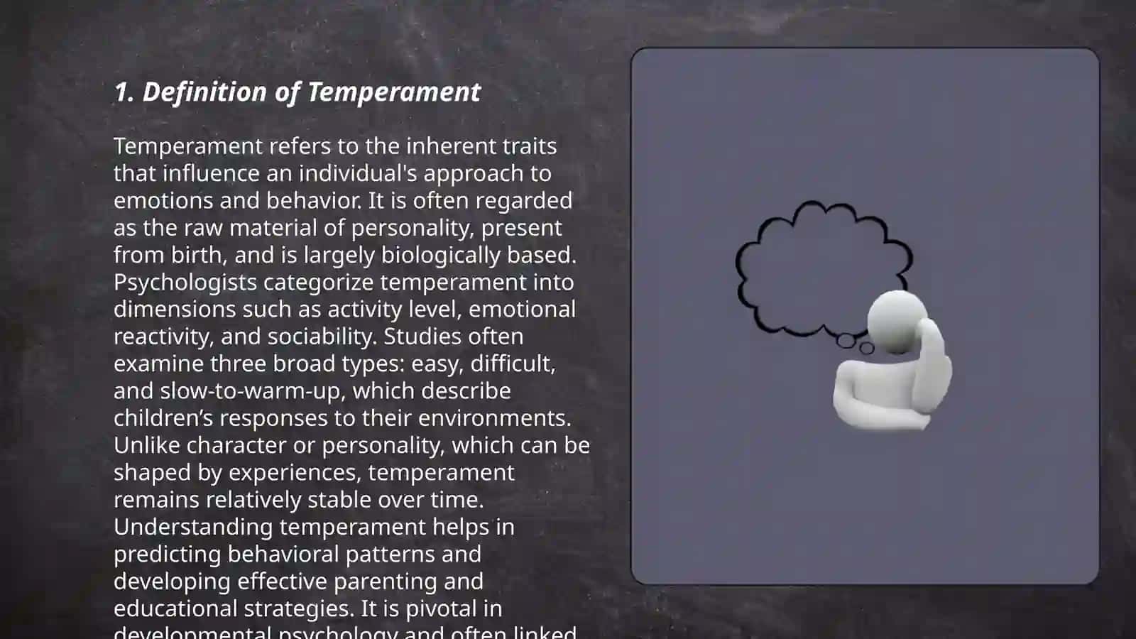 Temperament shaxs tuzilmasi sifatida 3