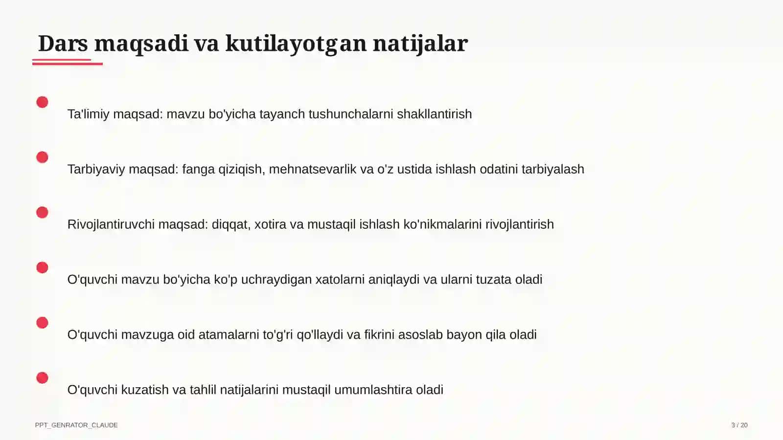 Relyef shakllari: tog'lar va tekisliklar (5-sinf) 3