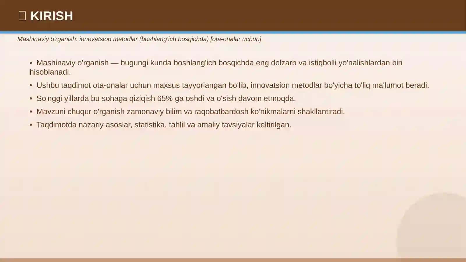 Mashinaviy o'rganish: innovatsion metodlar (boshlang'ich bosqichda) [ota-onalar uchun] 3
