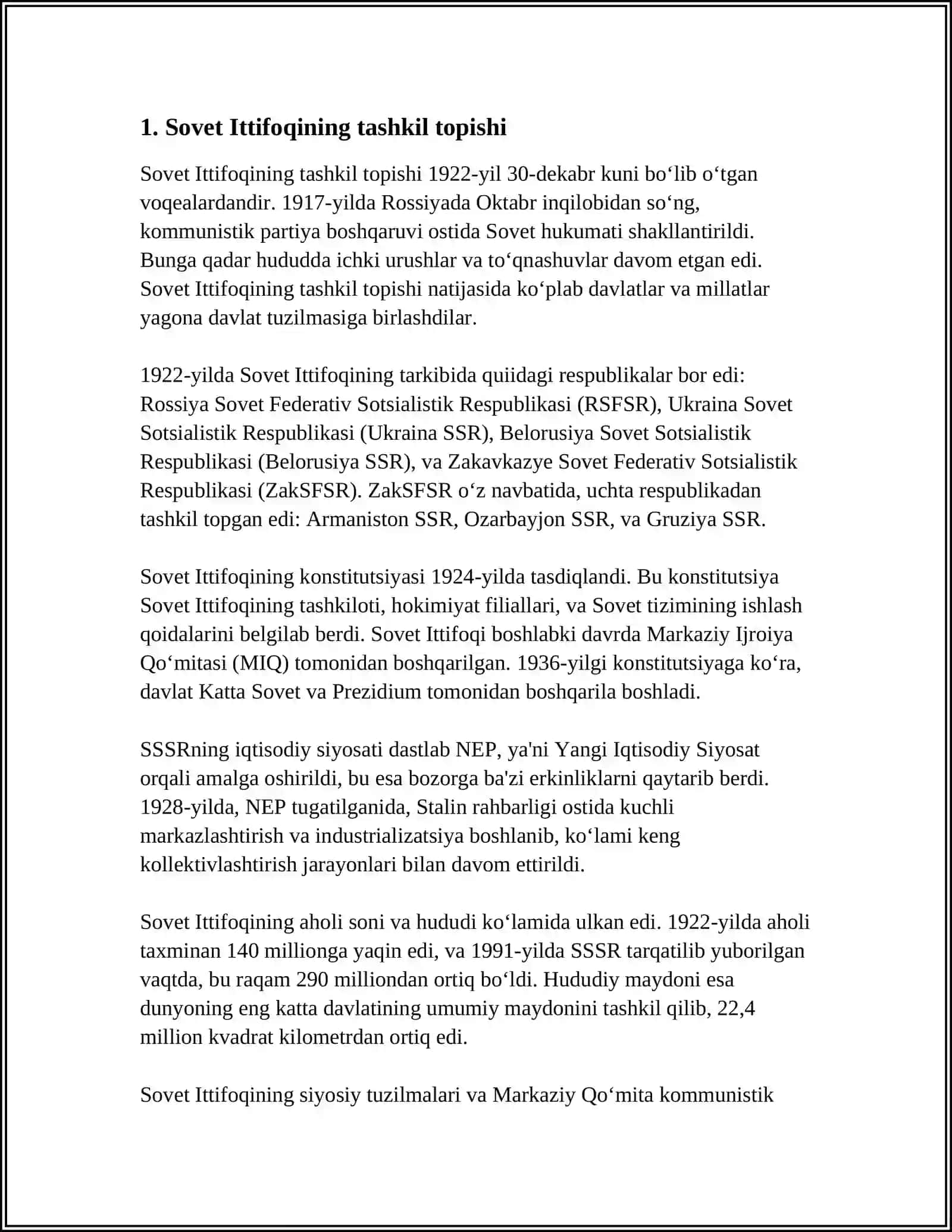 SSSR INQIROZI VA UNING SABABLARI 3