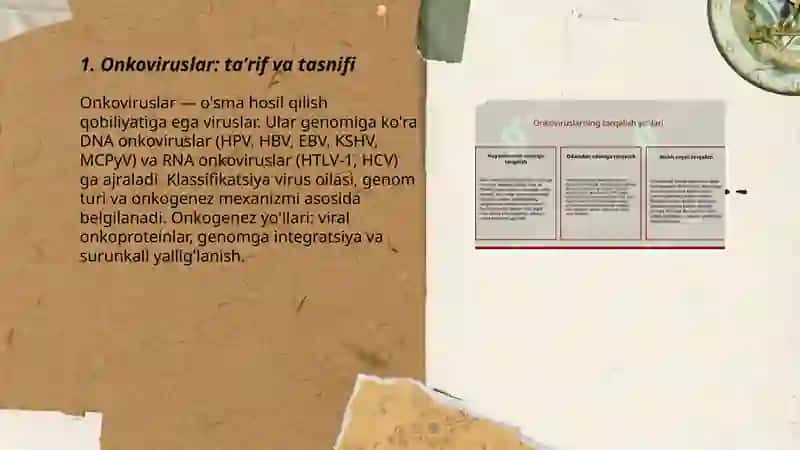 Onkoviruslar: taʼrif va tasnifi 3