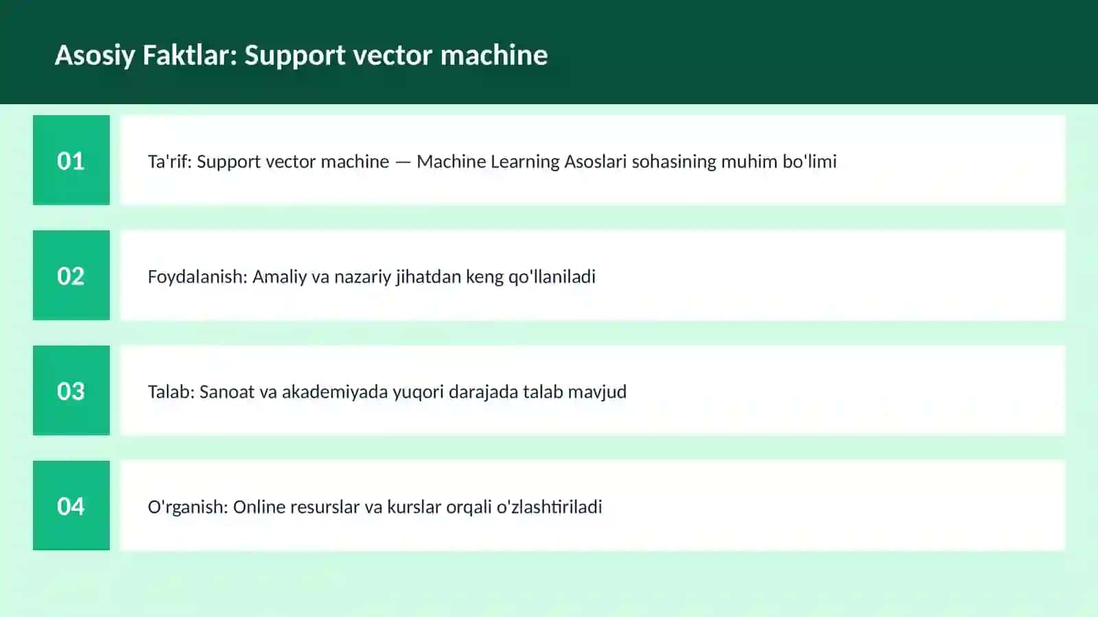 Support vector machine 3