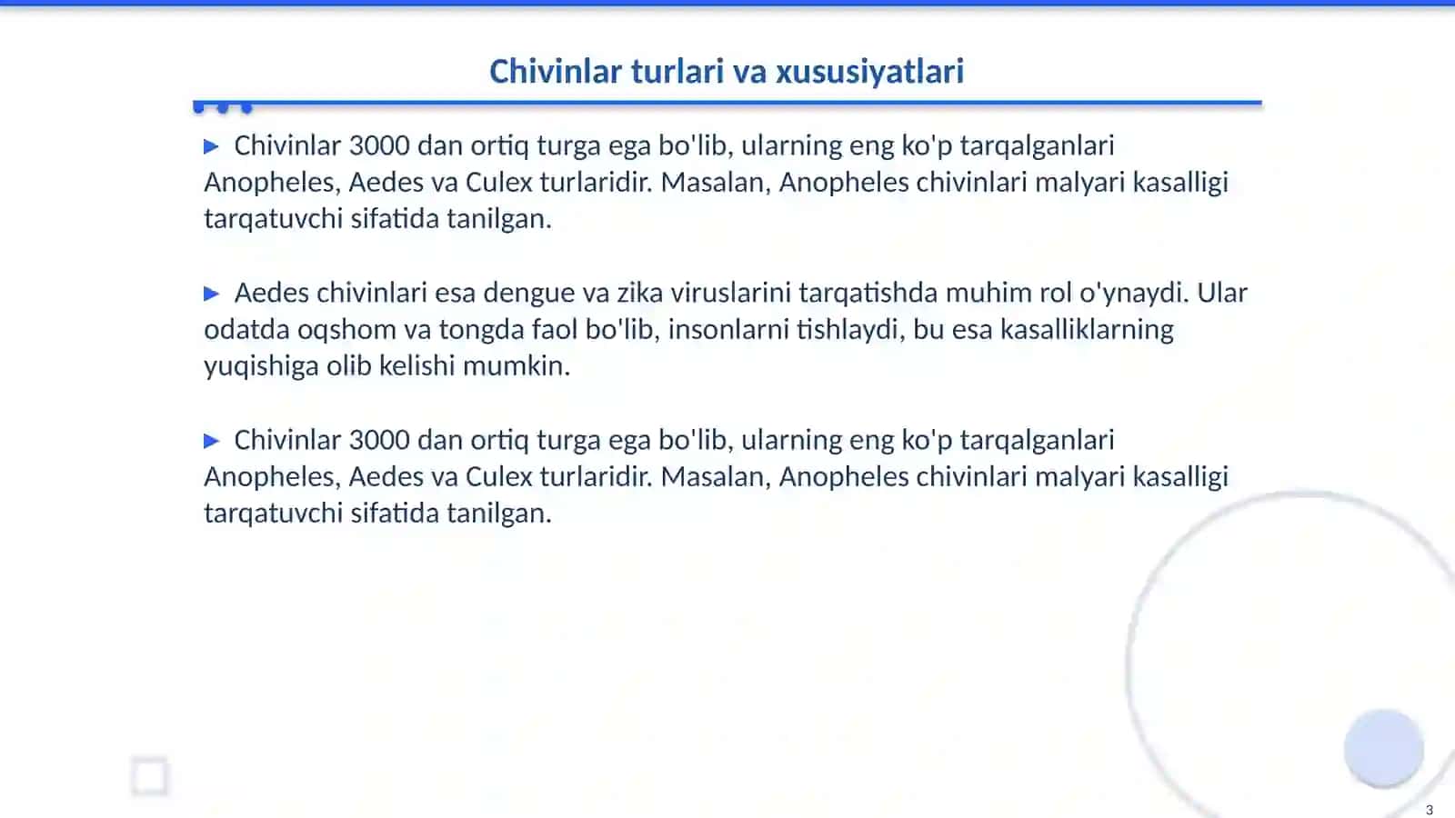 Chivinlar 3
