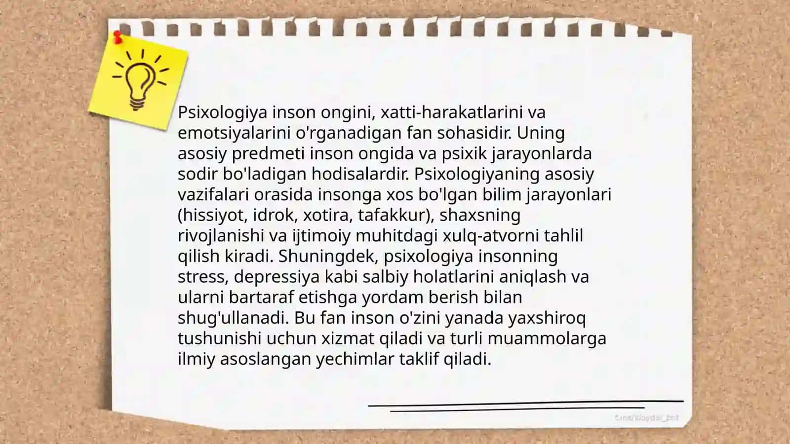 Psixologiya fanining metodologik asoslari 3