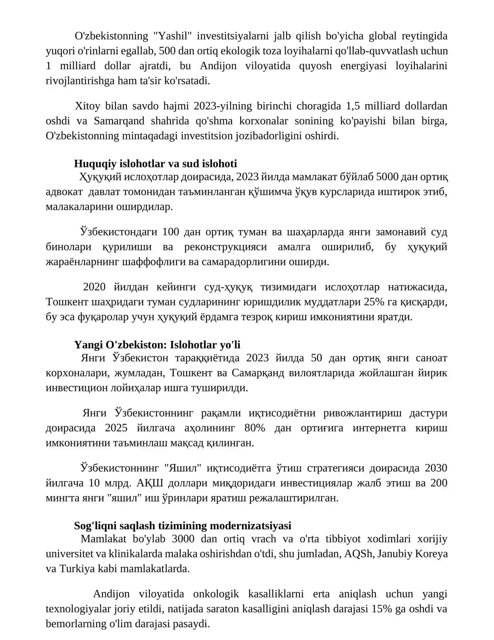Yangi O’zbekiston 3