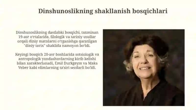 Dinshunoslikning shakllanishi 3