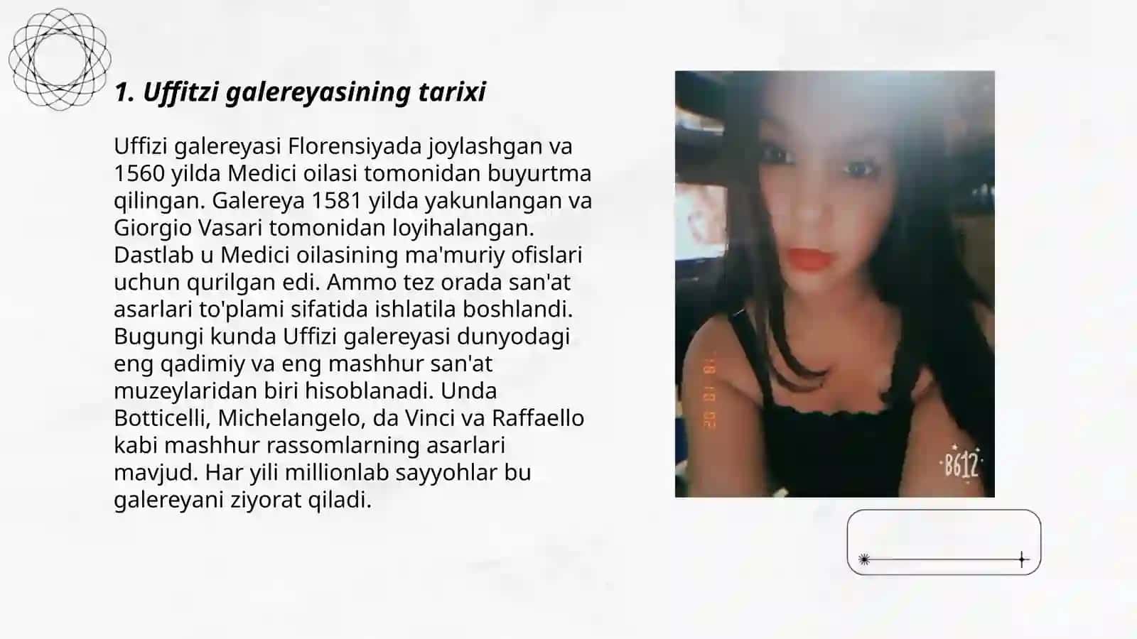 Uffitzi Galereyasi Tarixi 3
