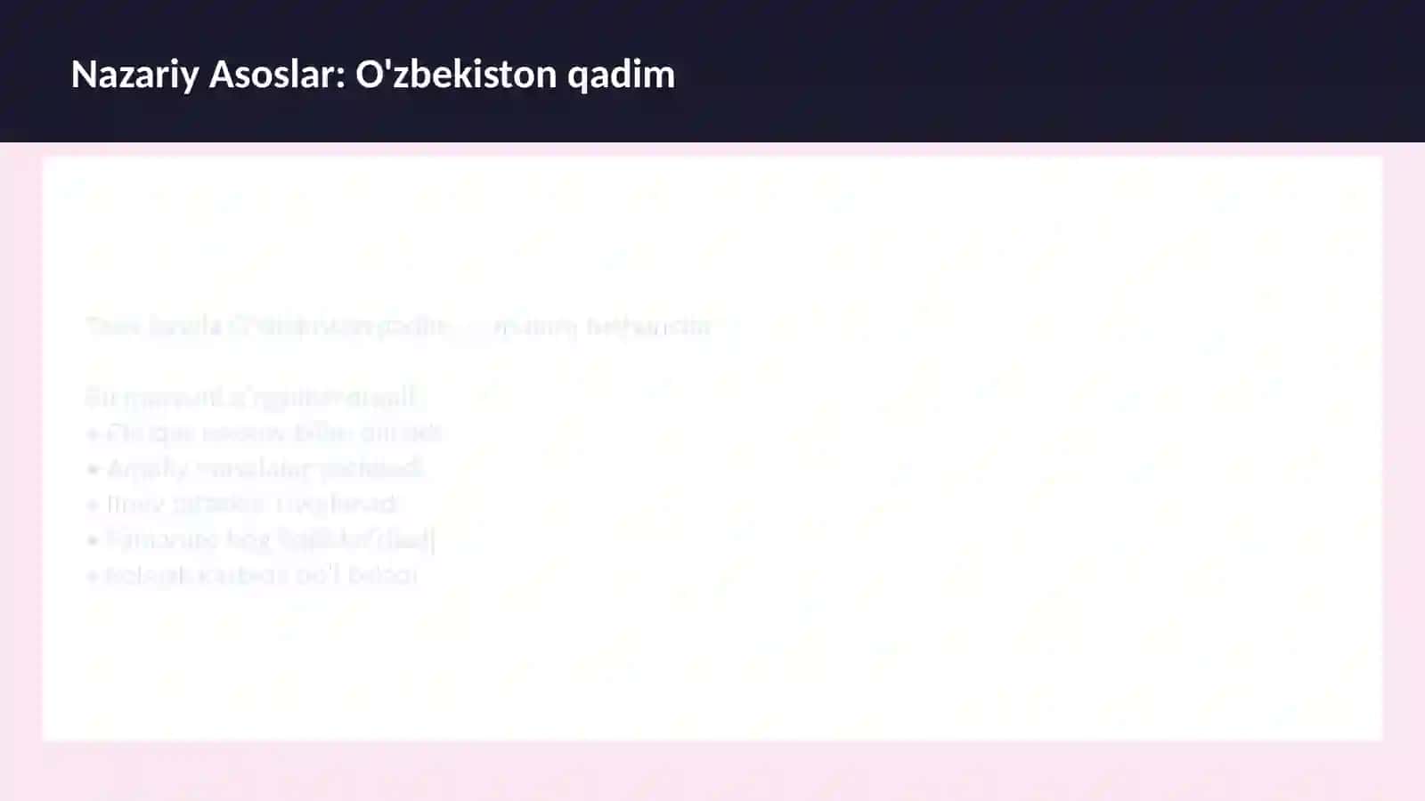 Dekolonizatsiya O'qituvchilar va talabalar uchun dars ishlanma 3