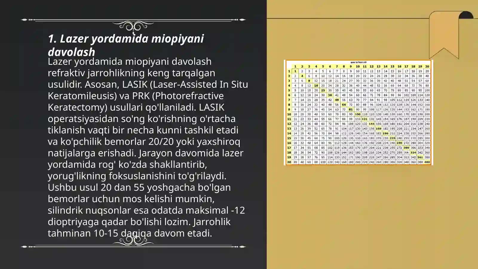 Oftalmologiyada refraksiya anomaliyalarida lazerli operatsiya turlari 3