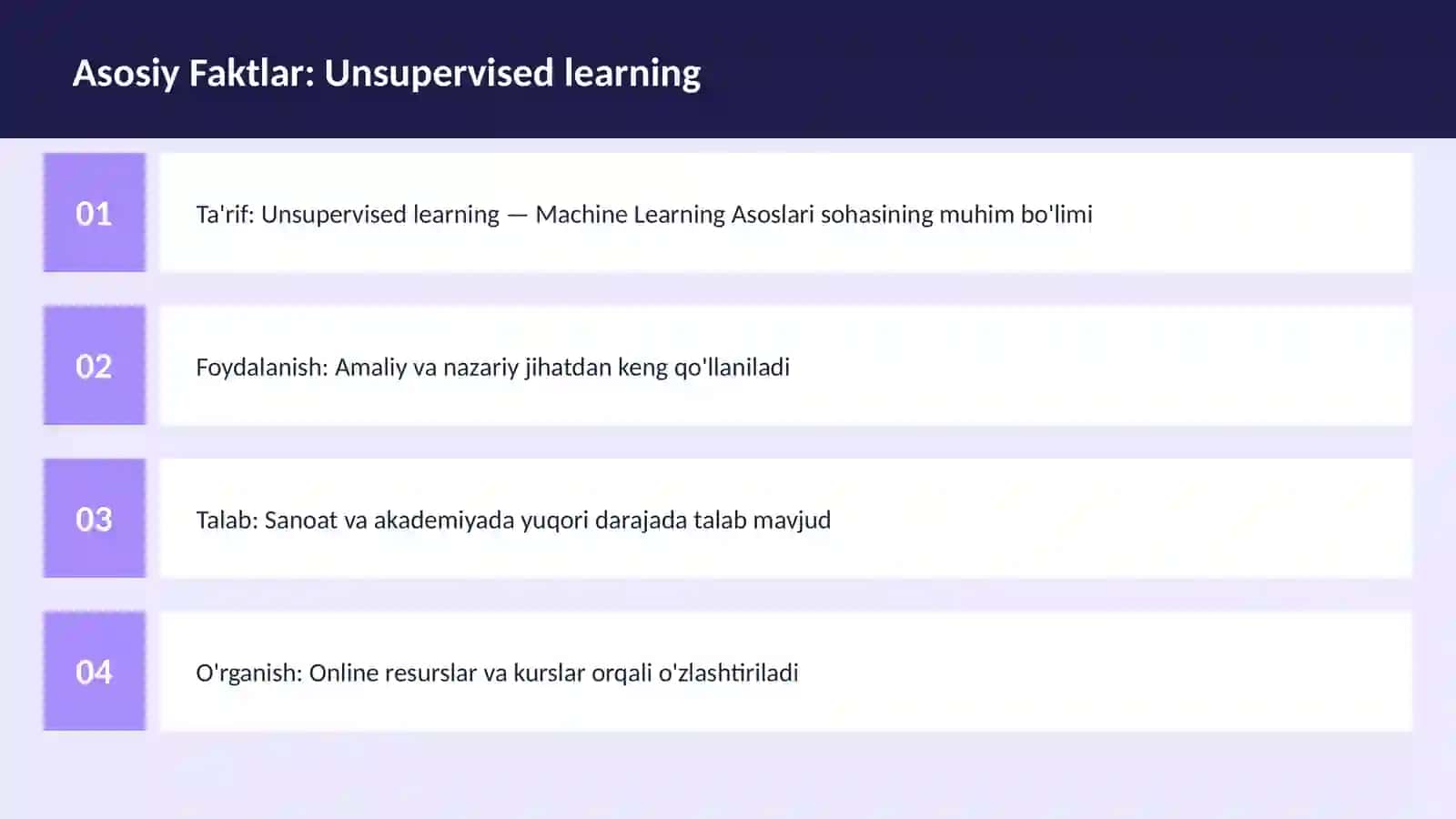 AI | MACHINE LEARNING ASOSLARI 3