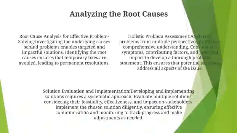 Root Cause Analysis for Effective Problem-Solving 3