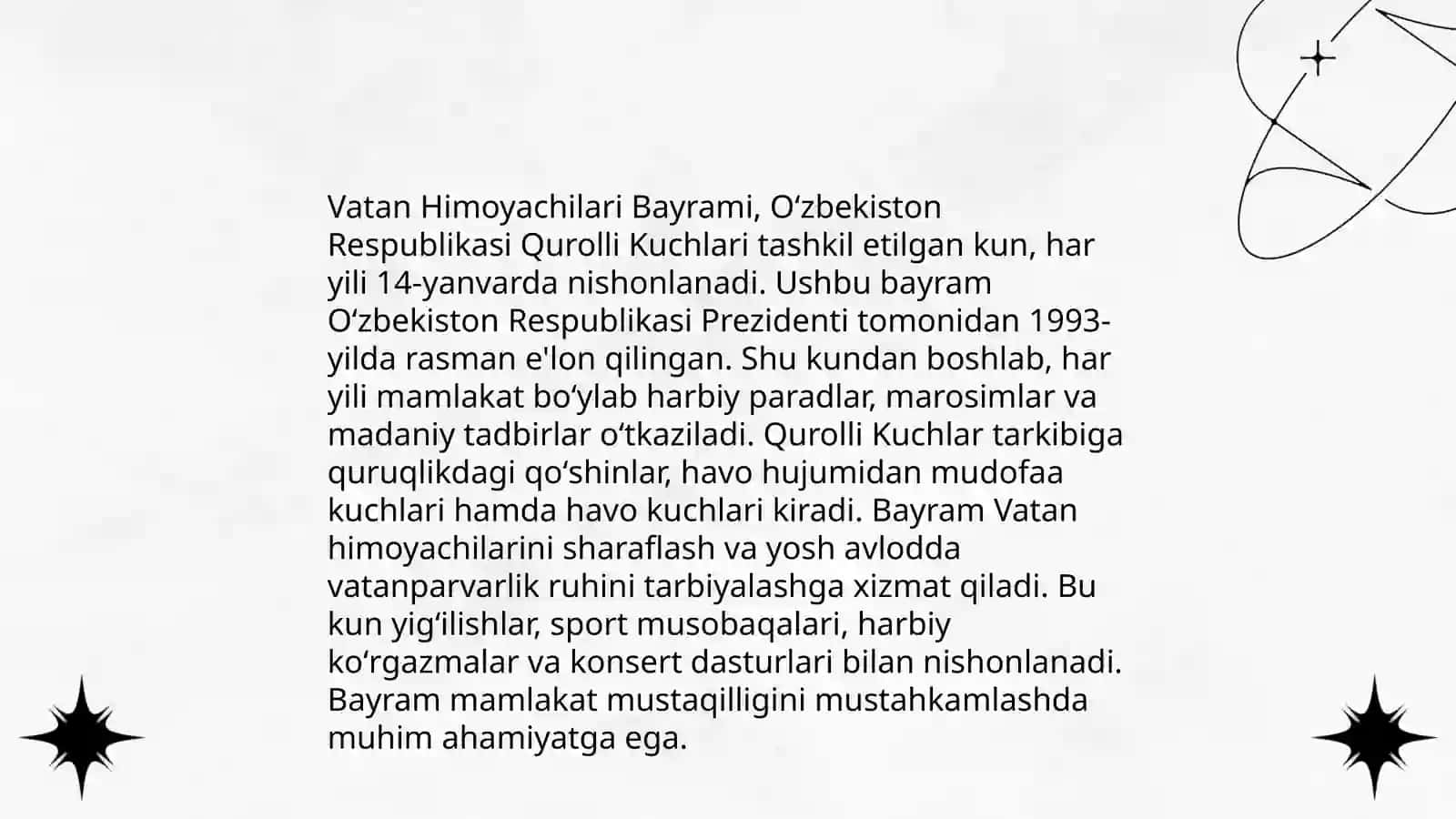 Vatan Himoyachilari Bayrami tarixi 3