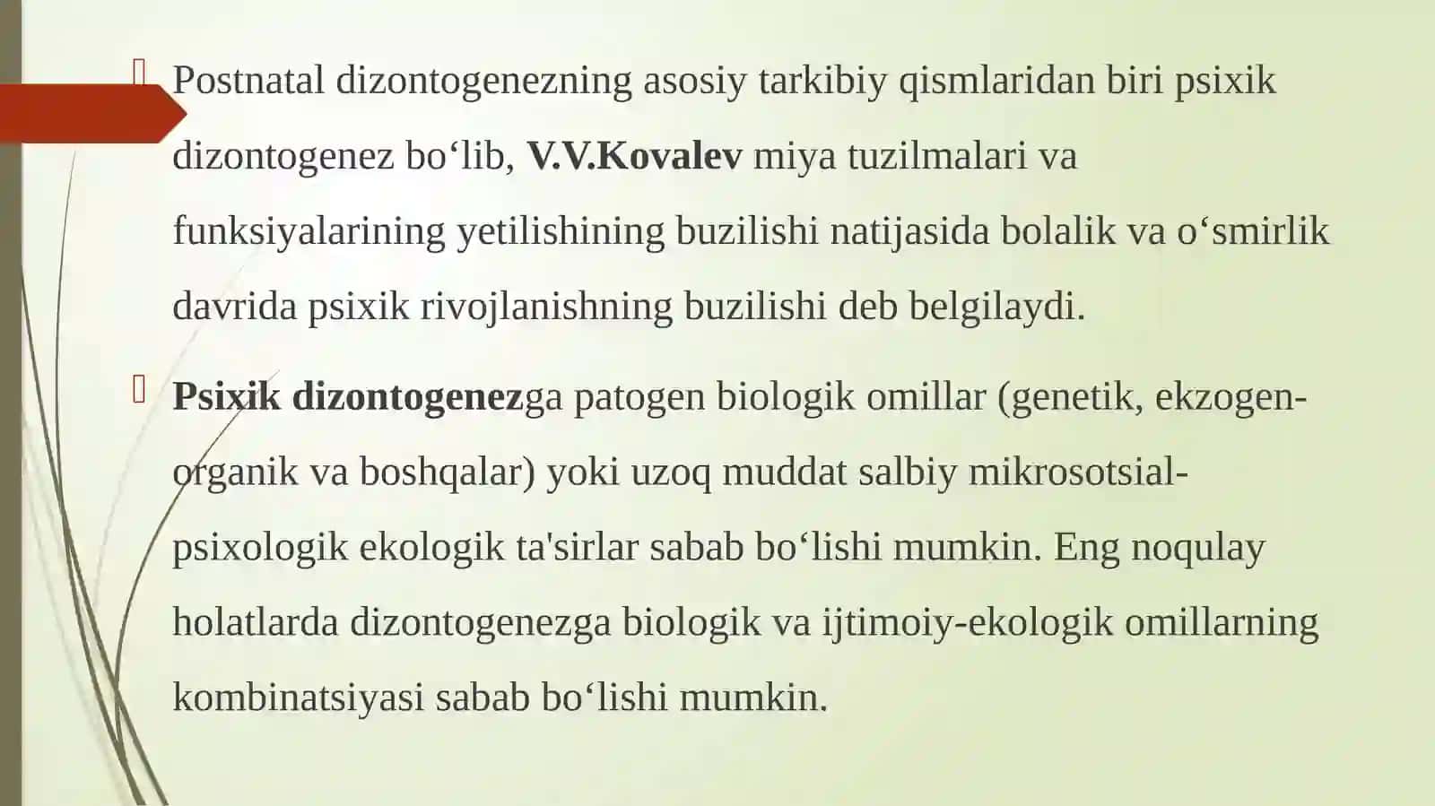 Nutq nuqsoniga ega bolalarni dizontogenetik rivojlanishining o‘ziga xos xususiyatlari 3
