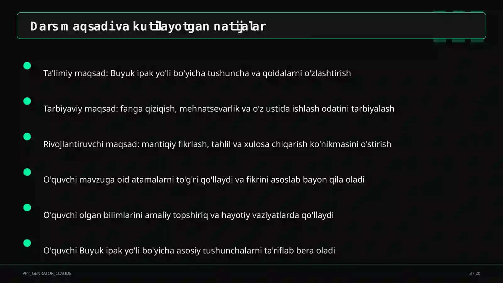 Buyuk ipak yo'li (5-sinf) 3