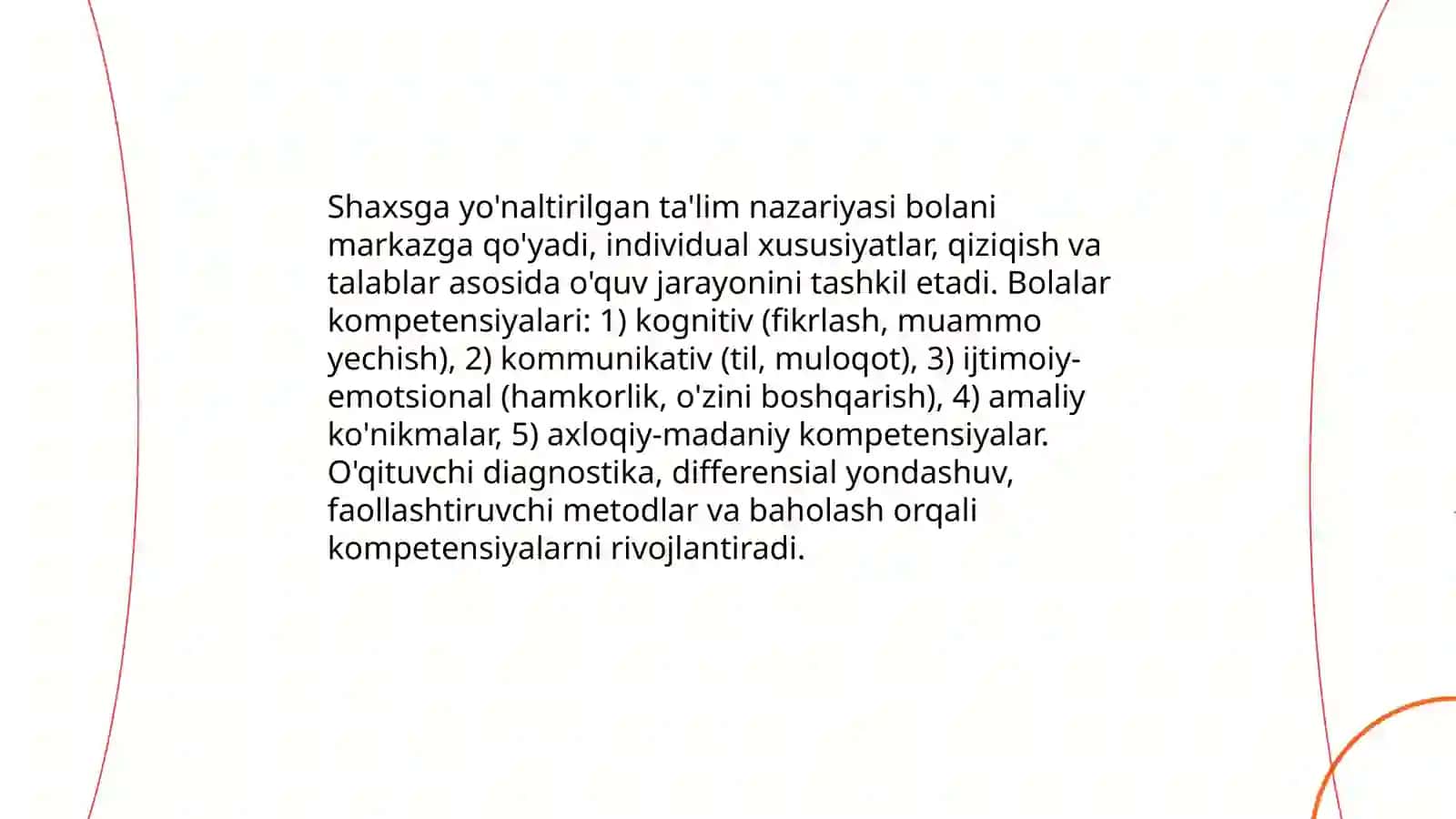 Shaxsga yonaltirilgan talim asosida bolalar kampitensiyasini rivojlantirish Nurjanova 3
