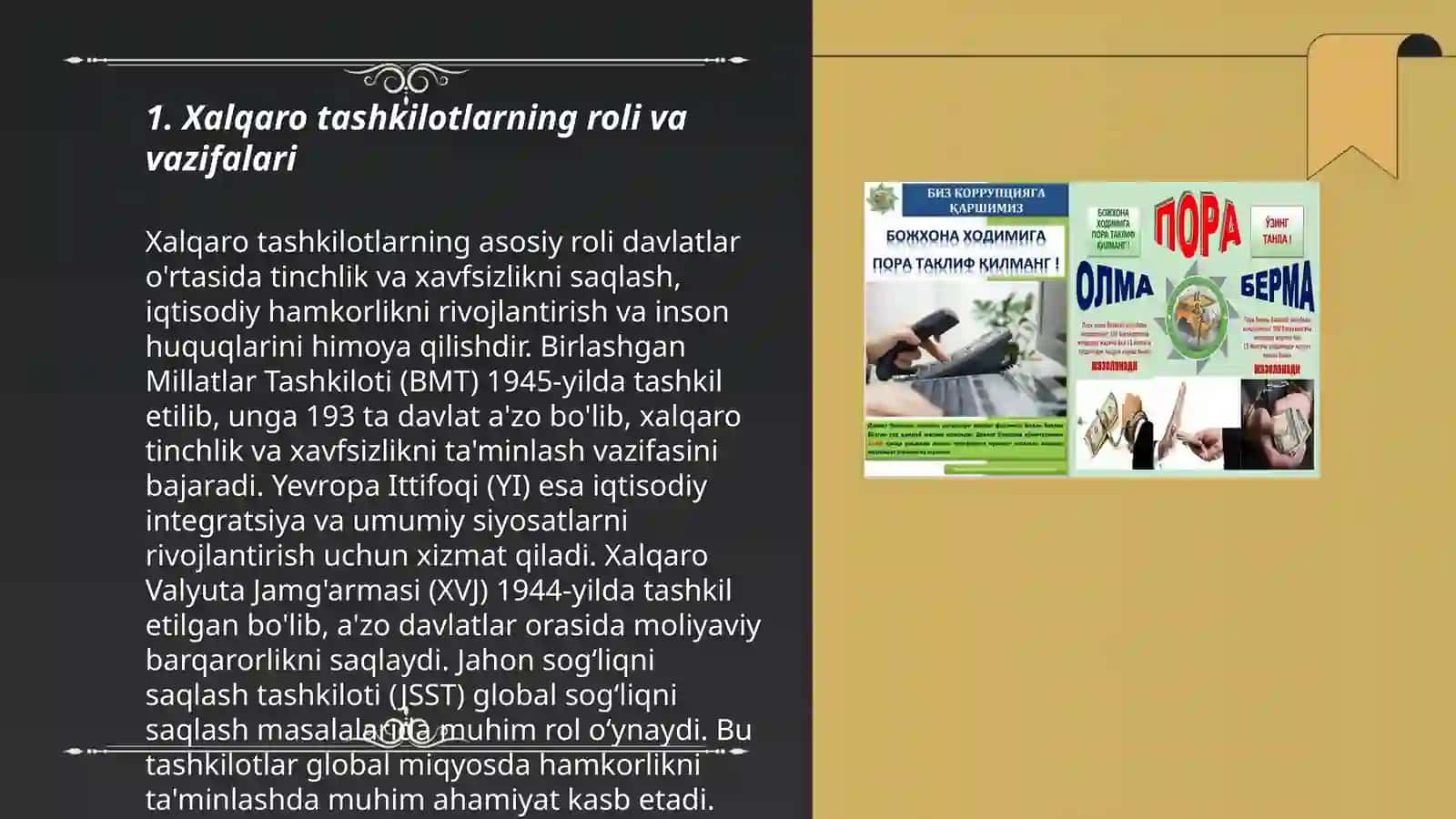Xalqaro tashkilotlarning terorizmga qarshi kurashing ahamyati 3