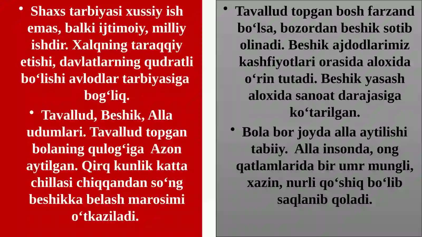 Milliy urf odat, qadriyat va an'analar - tarbiya asosi 3