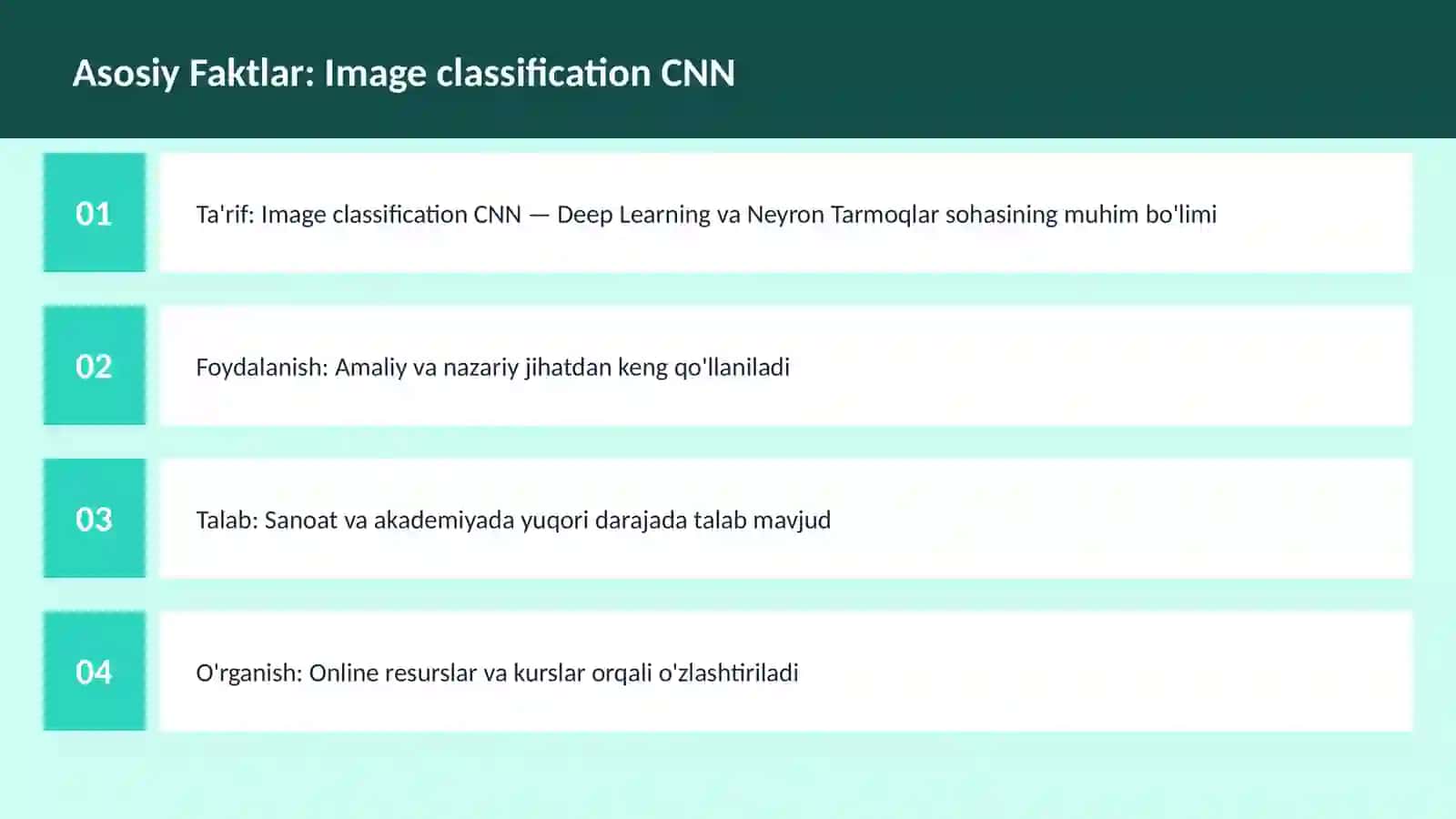 AI | DEEP LEARNING VA NEYRON TARMOQLAR 3