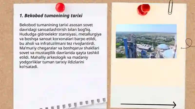 Bekobod tumanining tarixi 3