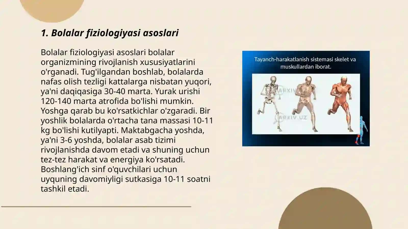 Qon tizimining yoshga oid fiziologiyasi va gigiyenasi 3