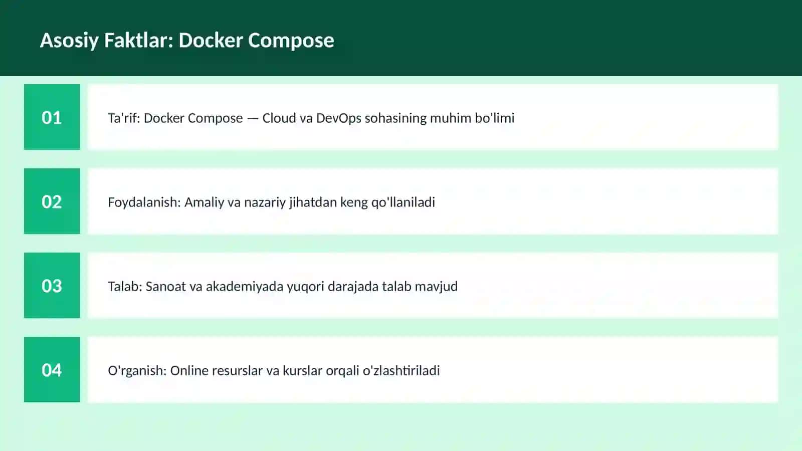 Docker Compose 3
