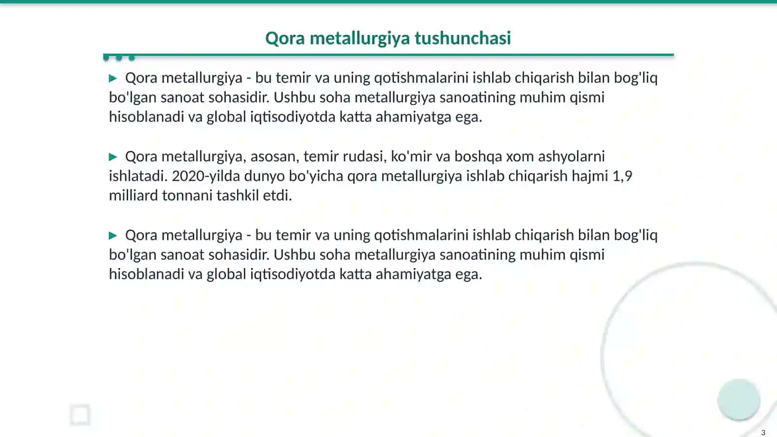 Qora metallurgiya 3