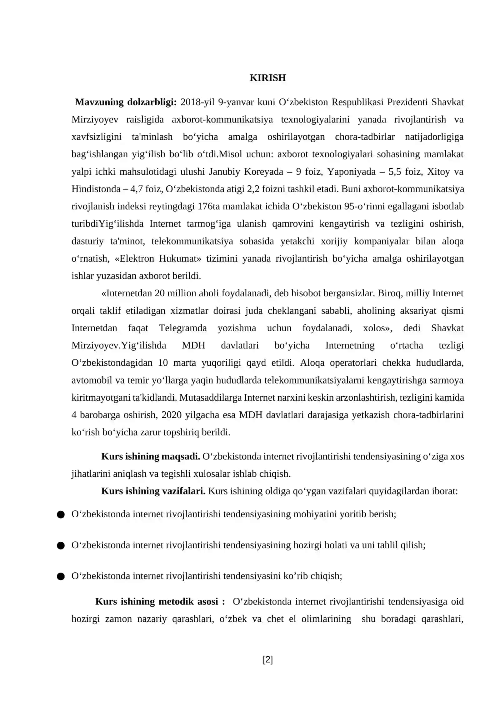 Oʻzbekistonda internet rivojlantirishi tendensiya 3