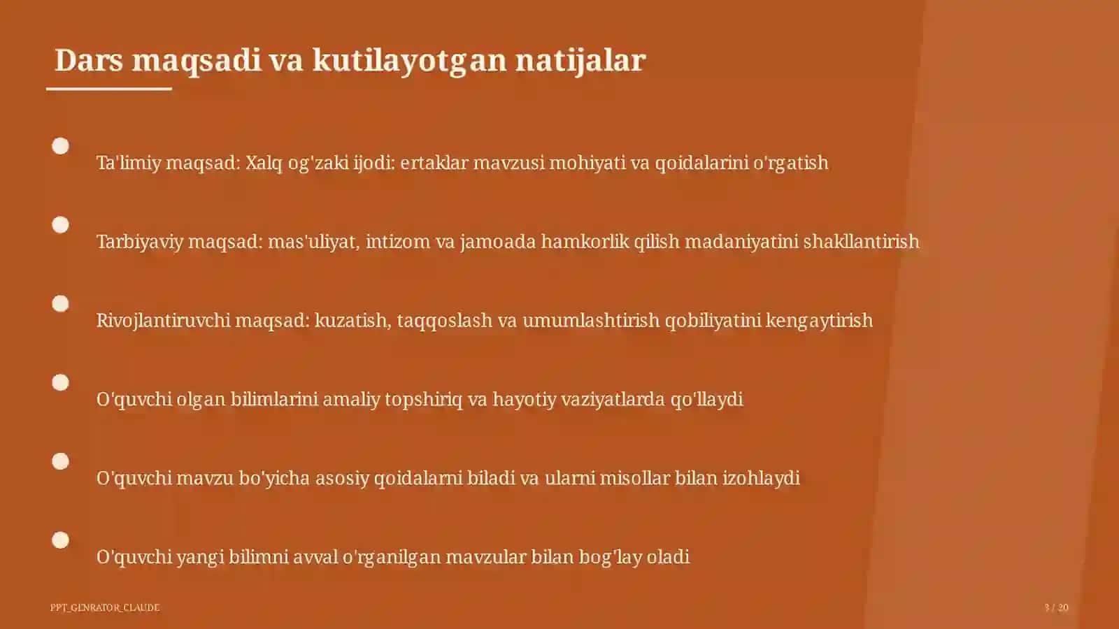 Xalq og'zaki ijodi: ertaklar (5-sinf) 3