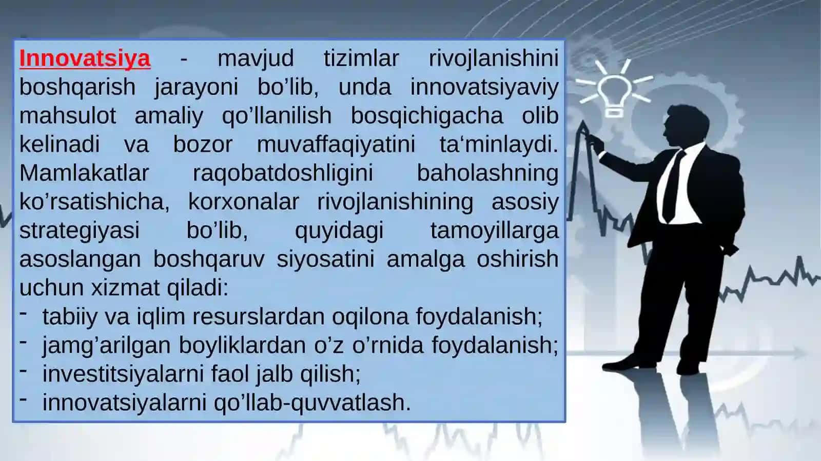 Innovatsion rivojlanishning asosiy tushunchalari 3
