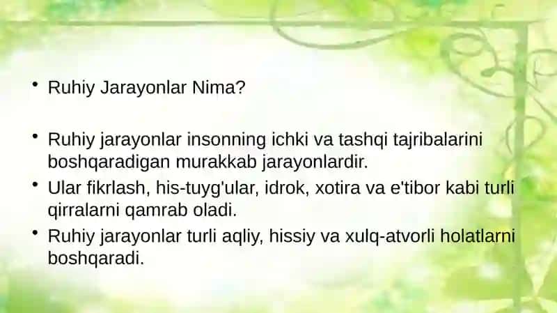 Ruhiy jarayonlar va ularning topik joylashuvi 3