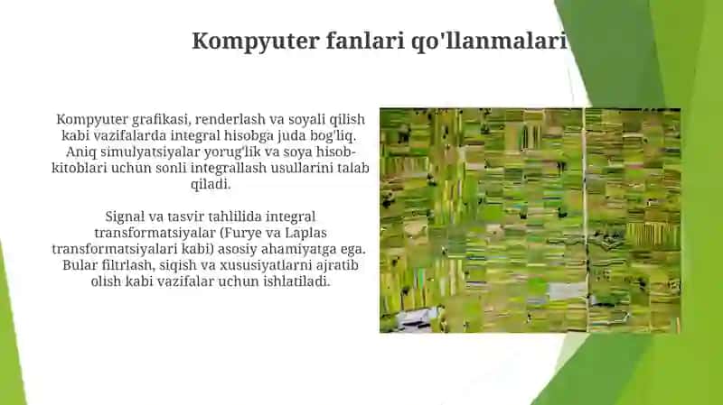 Aniq integral tushunchasining barcha sohalarga oid masalariga tatbiqi 3